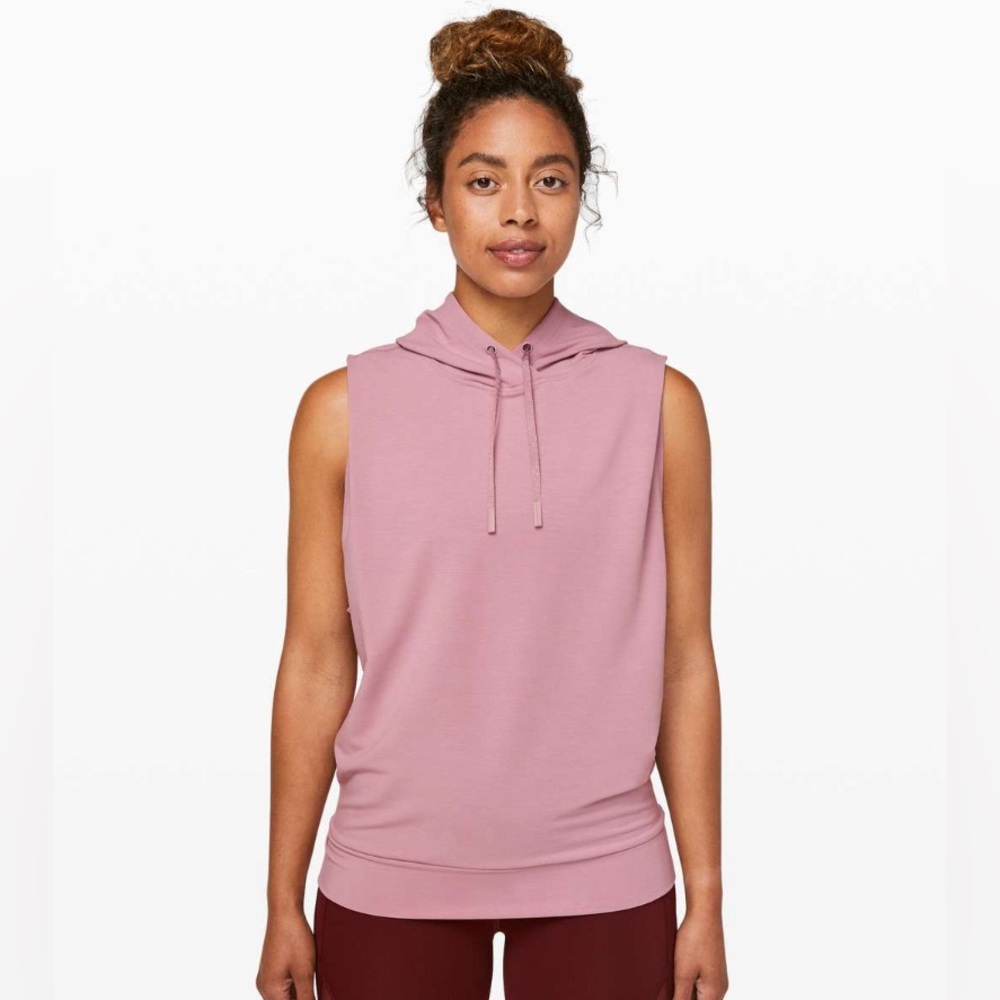 Lululemon x Barry’s Bootcamp Stronger as One sleeveless hoodie